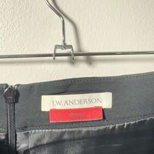 JW ANDERSON Gray Mini Skirt